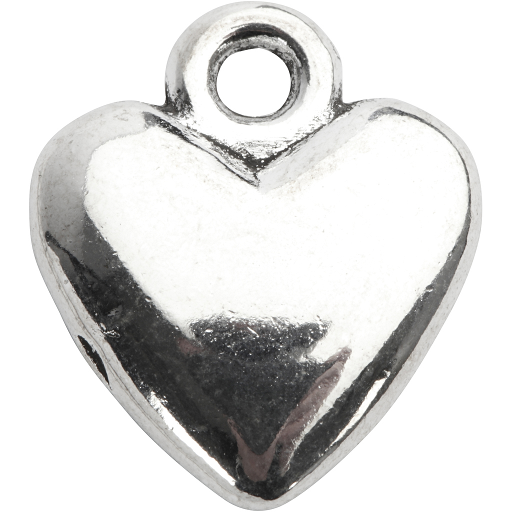 Hjerter Creativ Company 13x15 mm 10-pk