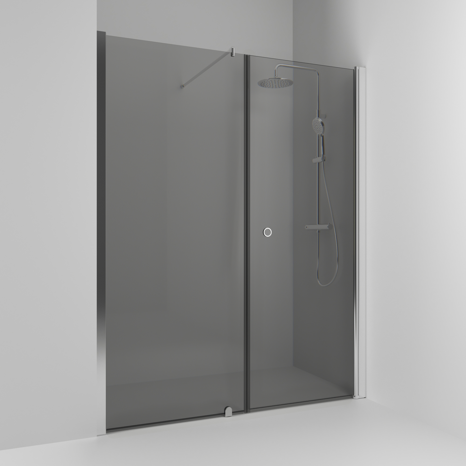 Duschhörn Svedberg Skoga Nisch Dubbel | badrum - duschar - duschhorn | KakelKungen