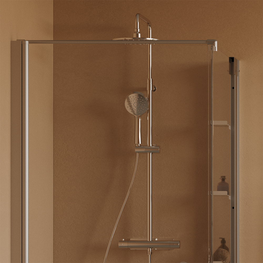 Duschdörr Svedbergs Skoga Rak + Fast