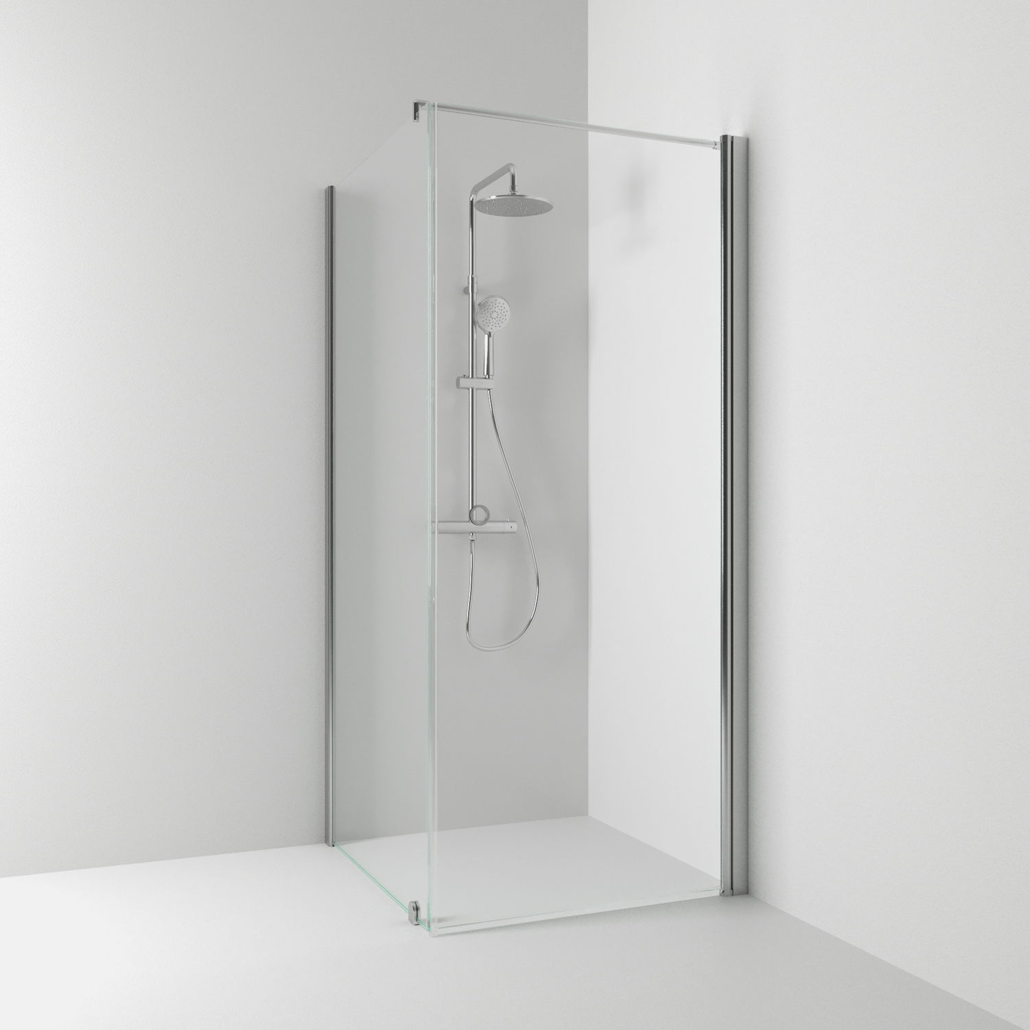 Duschdörr Svedbergs Skoga Rak + Fast | badrum - duschar - duschdorr | KakelKungen