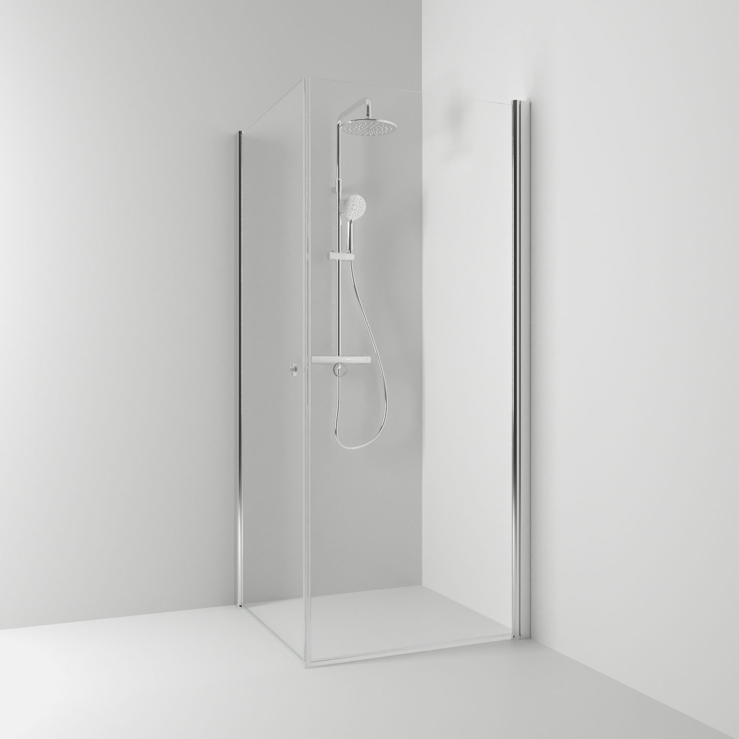 Duschdörr Svedbergs Skoga Rak + Fast | badrum - duschar - duschdorr | KakelKungen