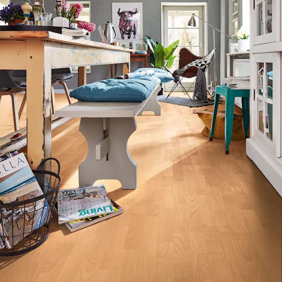 Laminatgolv Meister Laminate LC 150 Bok Strip 6201