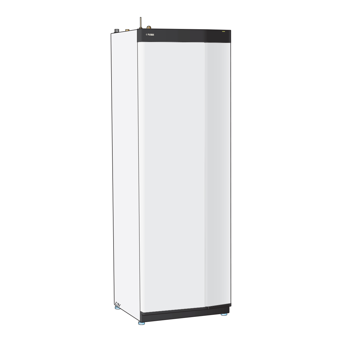 Luft-vattenvärmepump Nibe Split SVM S332-10/AMS 20-10