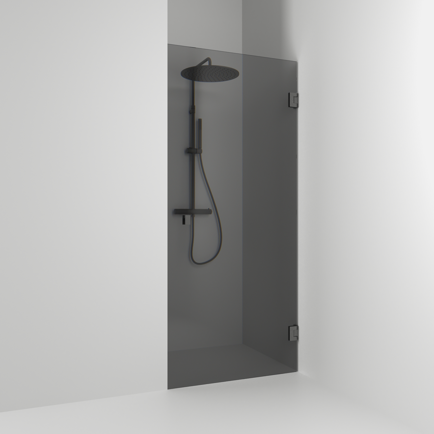 Duschdörr Svedbergs 180° Rak Enkel | badrum - duschar - duschdorr | KakelKungen