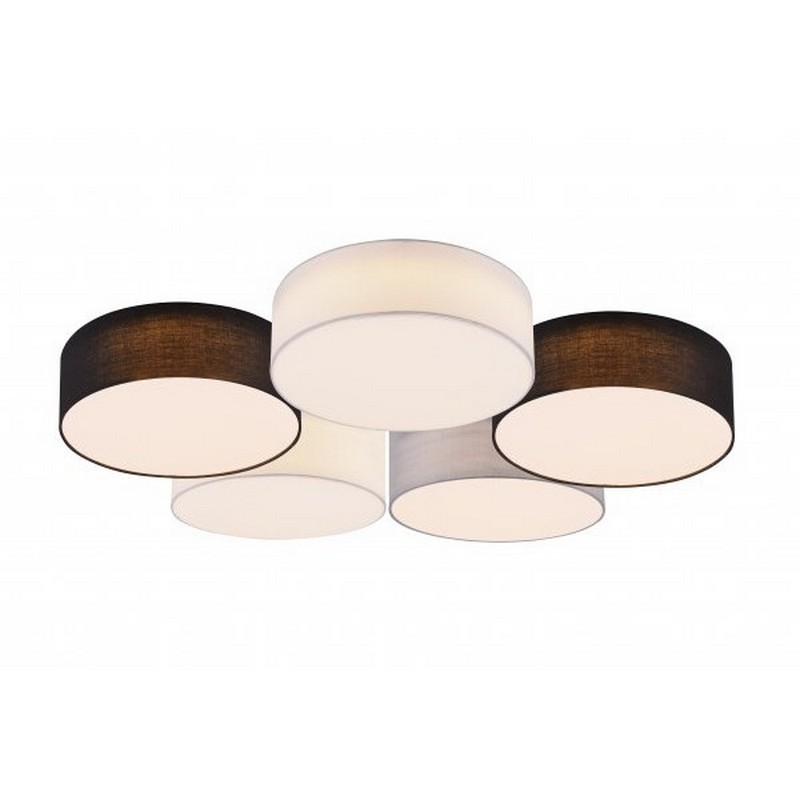 Taklampa Trio Lugano LED Plafond 5L Flerfärgad