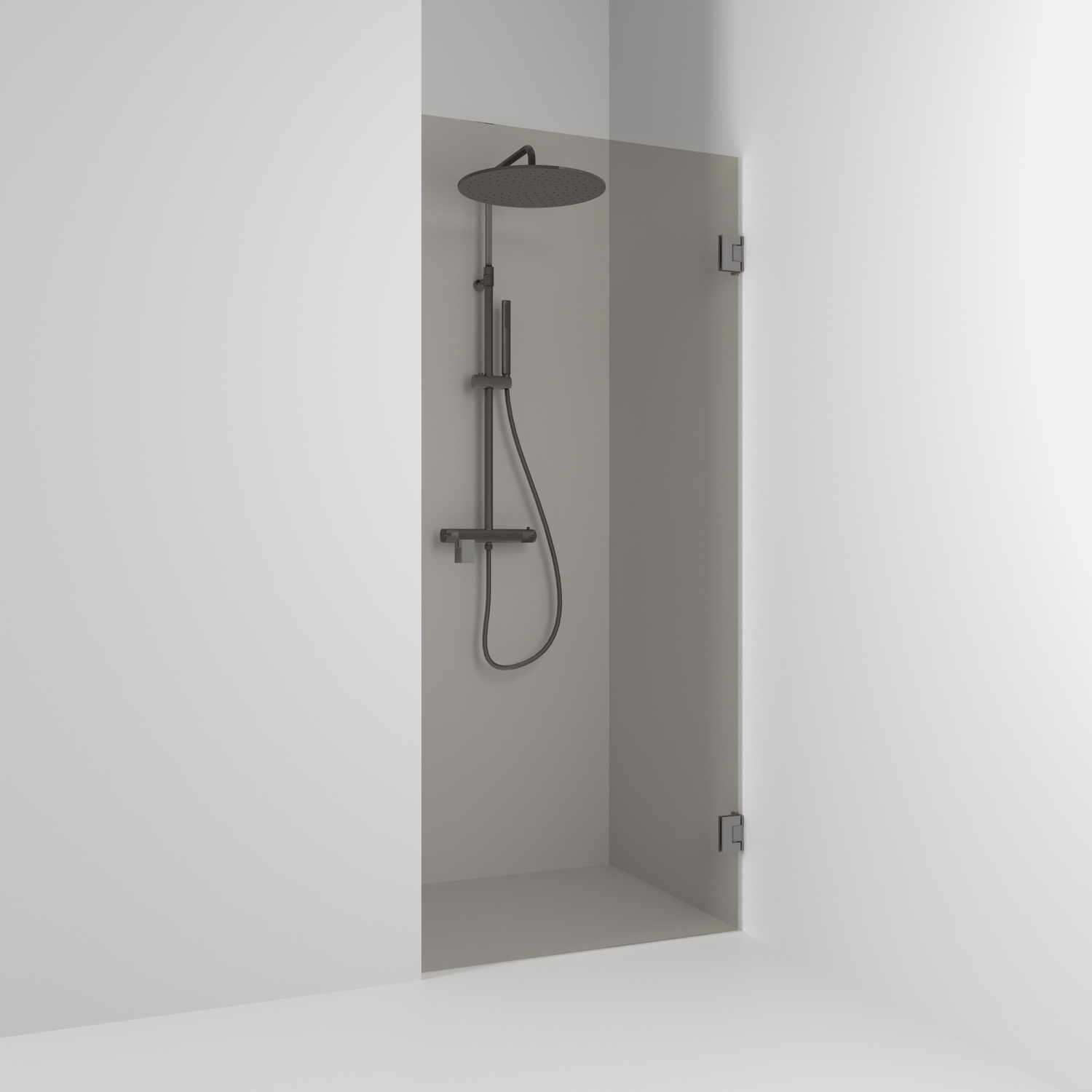 Duschdörr Svedbergs 180° Rak Enkel | badrum - duschar - duschdorr | KakelKungen