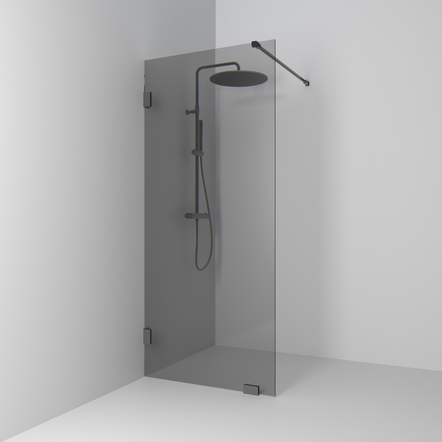 Duschvägg Svedbergs Langfoss Fast | badrum - duschar - duschvagg | KakelKungen