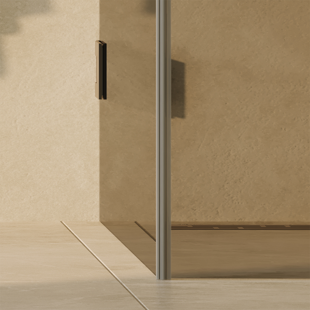 Duschhörn Svedbergs 180° Rak