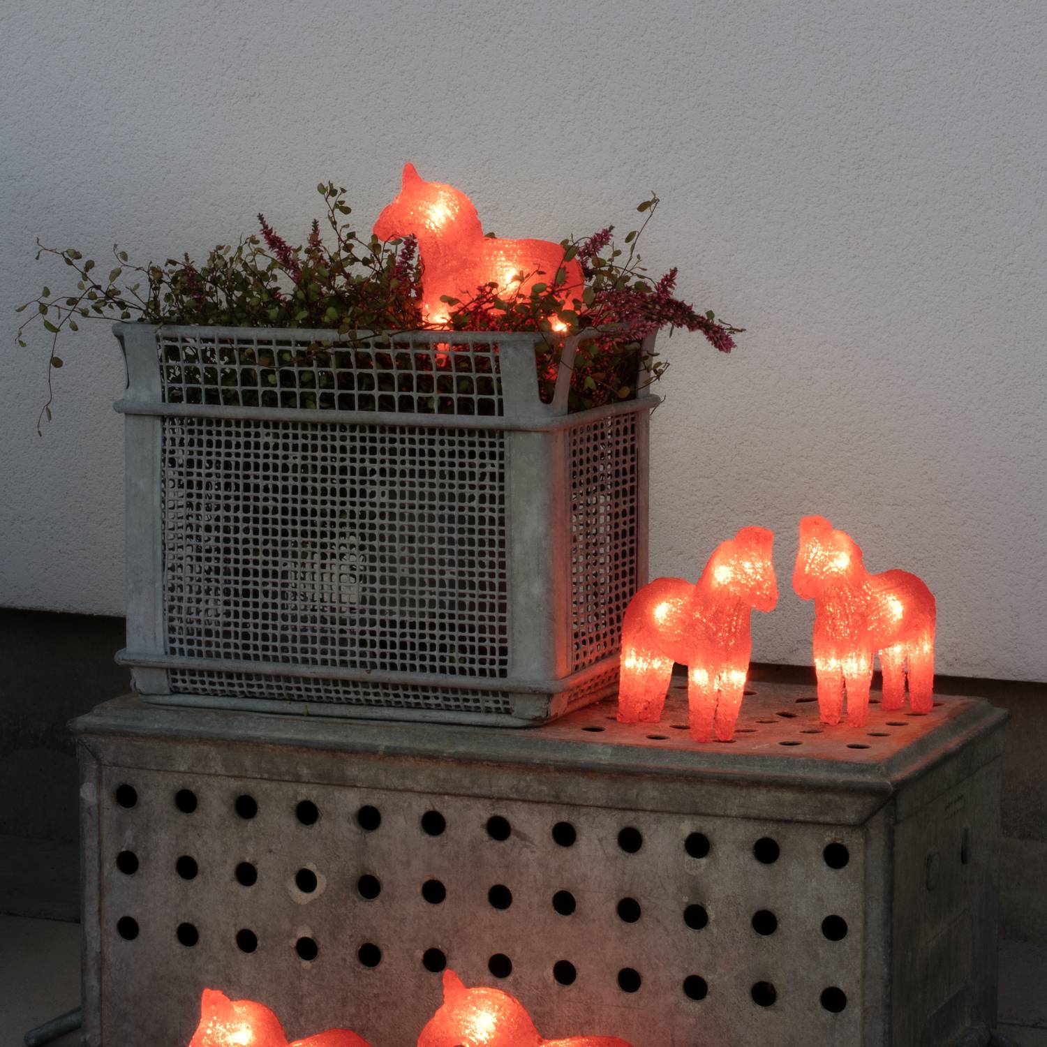 Lysdekorasjon Gnosjö Konstsmide Hester Akryl 5stk 40 LED