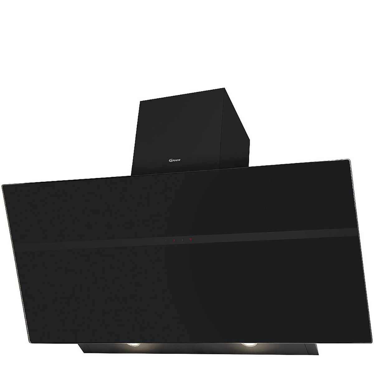 Kjøkkenvifte Gram EFS 5693-90 B Veggmontert Effektiv Sort