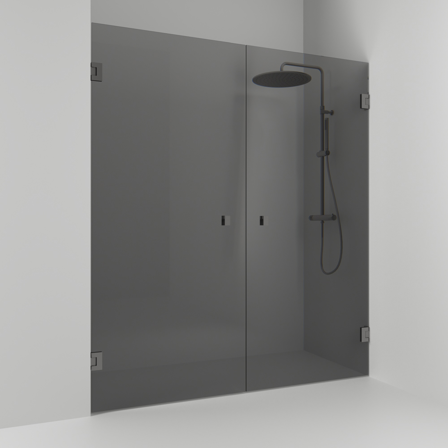 Dusjdør Svedbergs 180° Dobbel