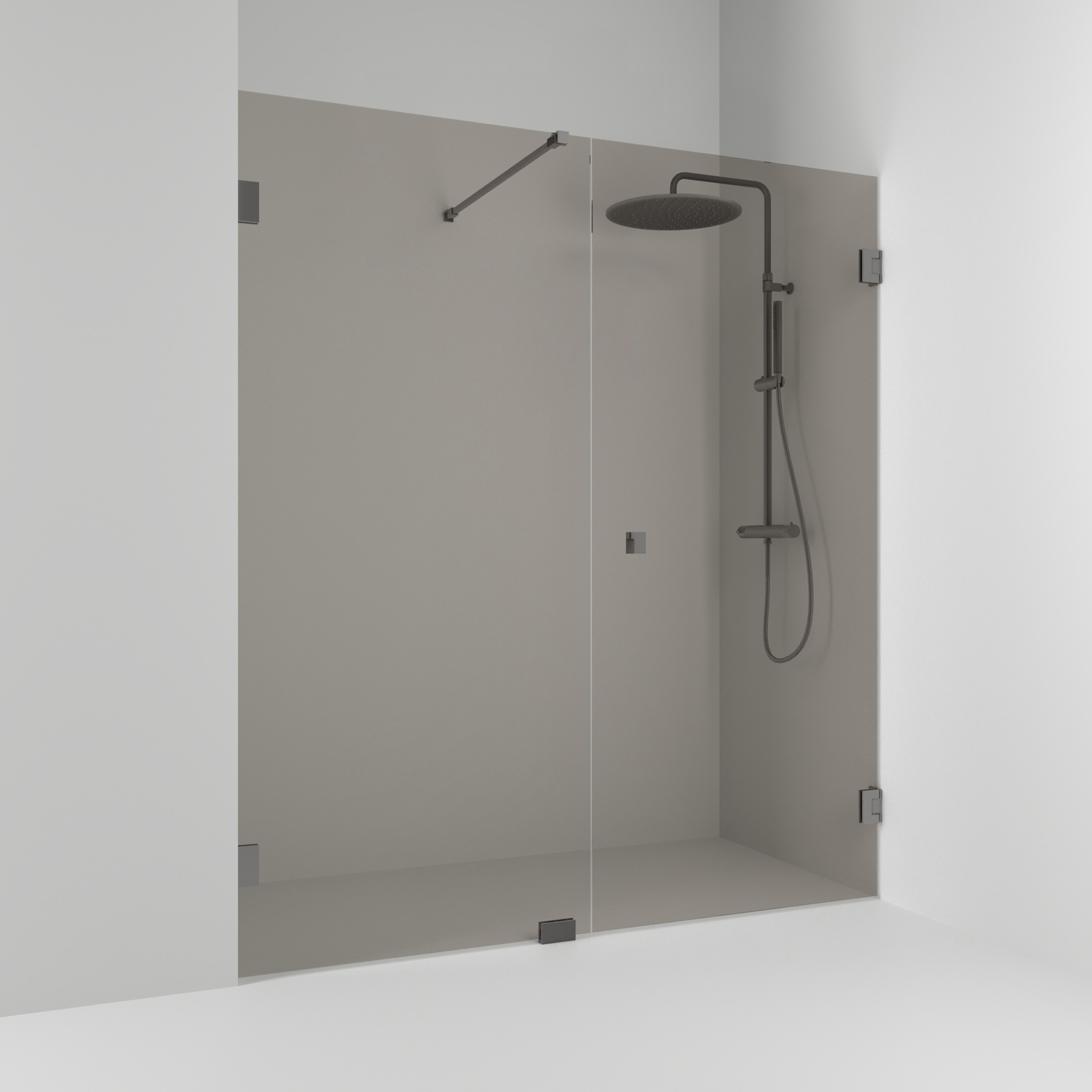 Duschdörr Svedbergs 180° Rak Kombi | badrum - duschar - duschdorr | KakelKungen