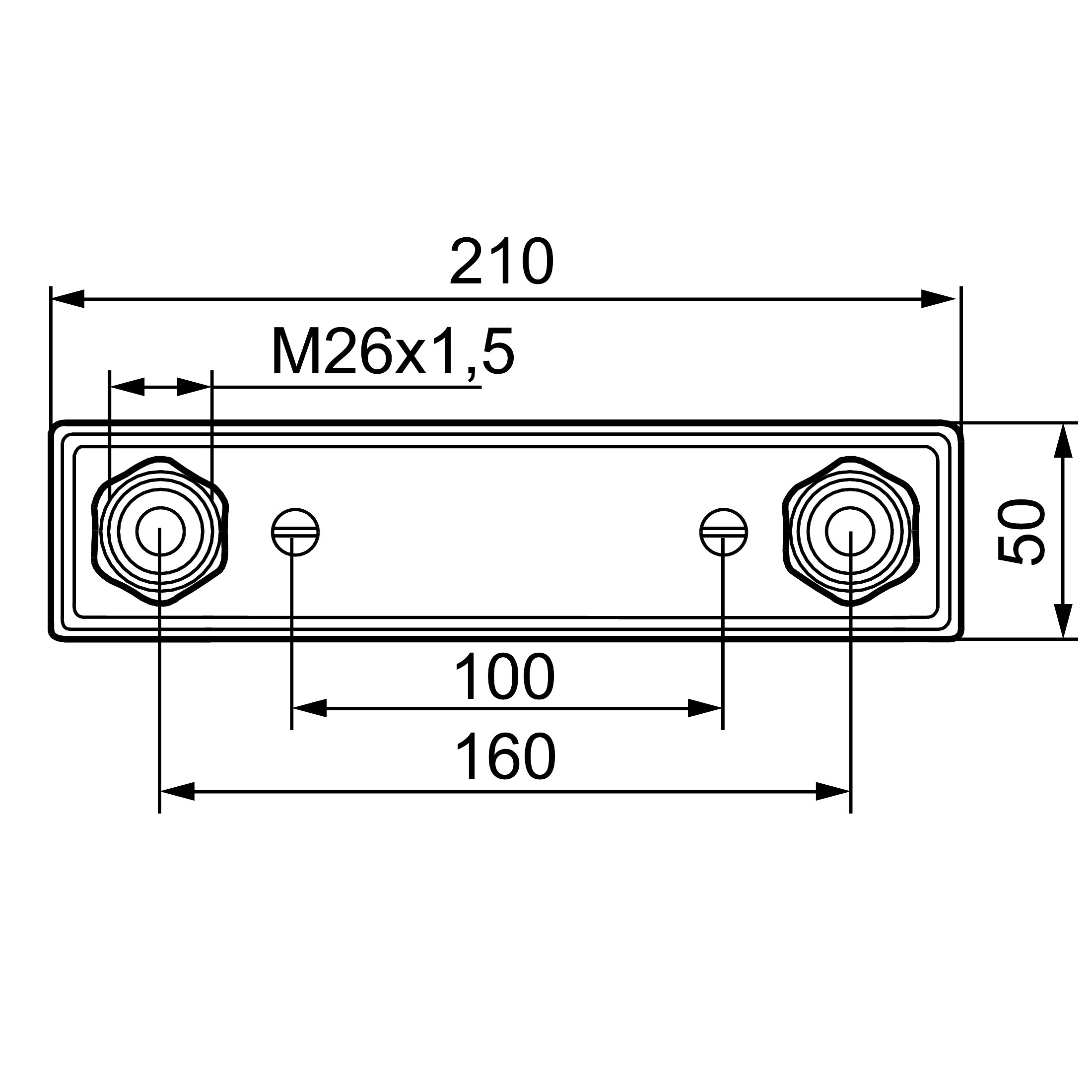 Blandarfäste Mora Raw för Dold Rördragning