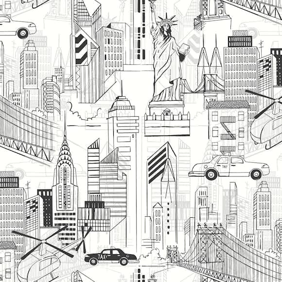 Tapet Fiona Big City 640101