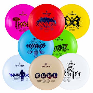 Frisbeegolf Viking Discs Ground Original 8-Disc Sett