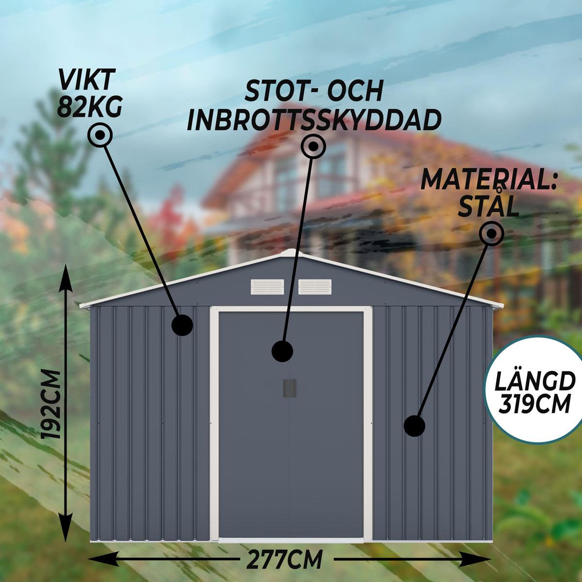 Redskapsbod Fornorth