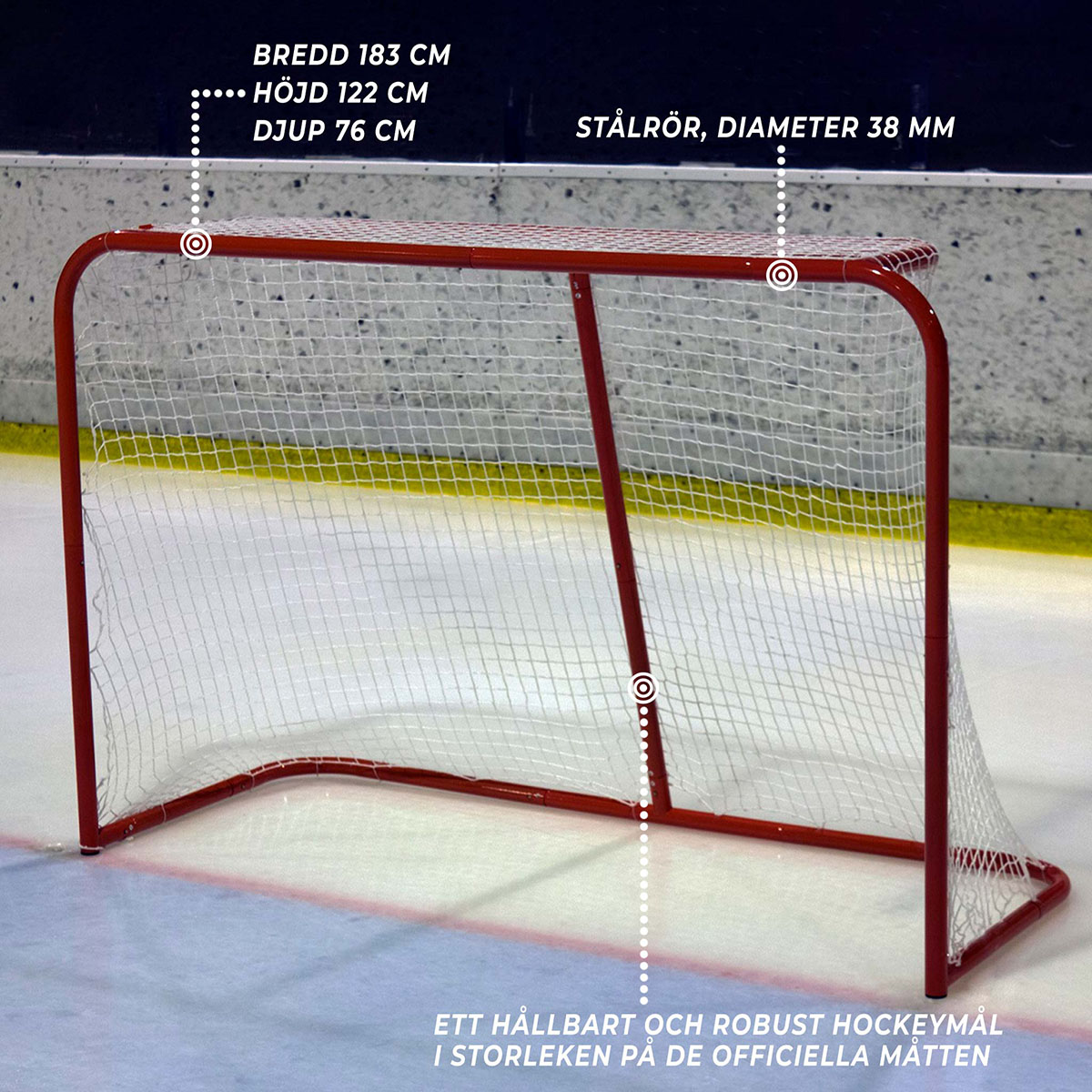 Hockeymål Prosport 2-pack Officiell