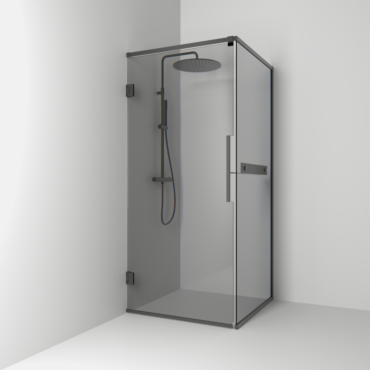 Duschhörn Svedbergs Langfoss 200 med Hylla | badrum - duschar - duschhorn | KakelKungen