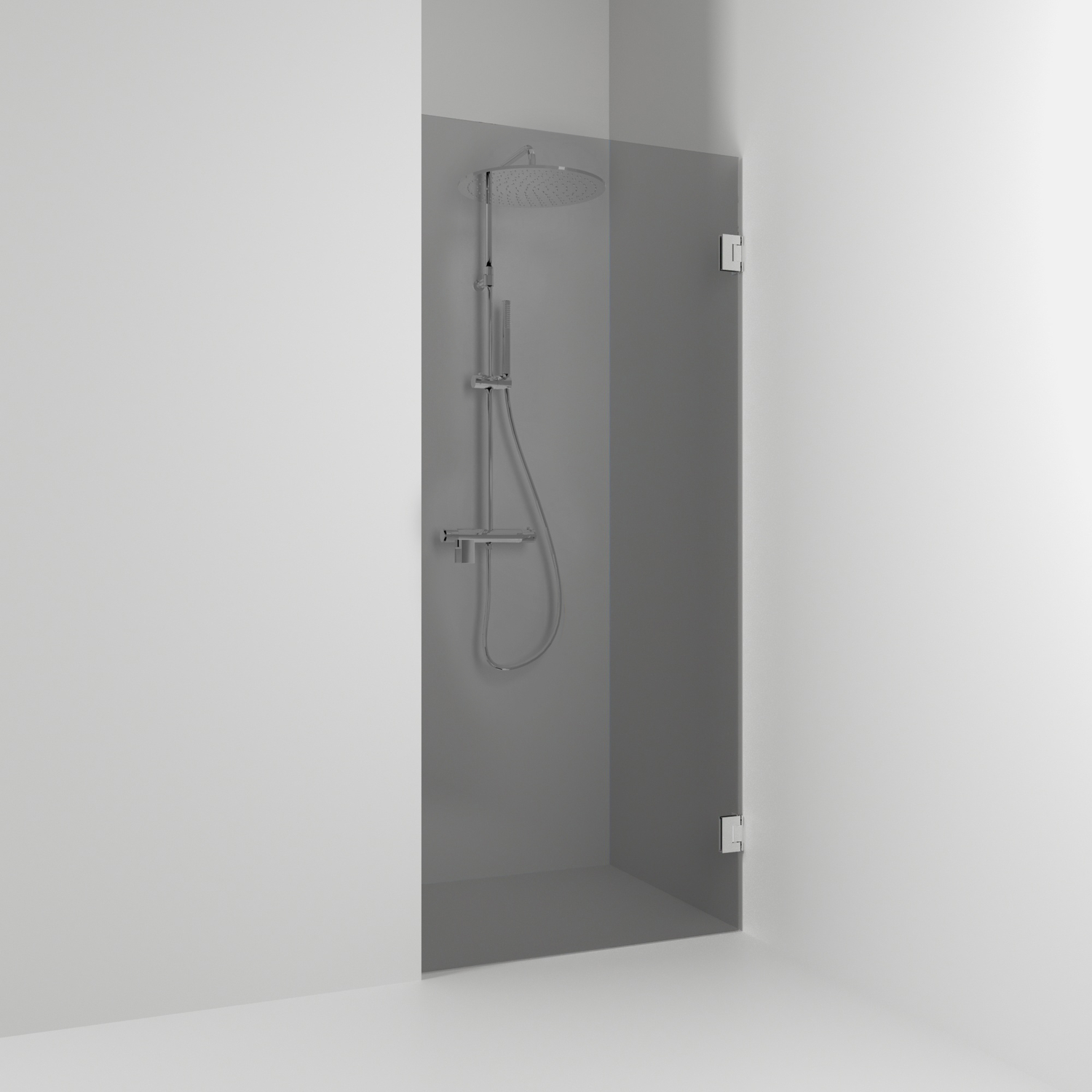 Duschdörr Svedbergs 180° Rak Enkel | badrum - duschar - duschdorr | KakelKungen