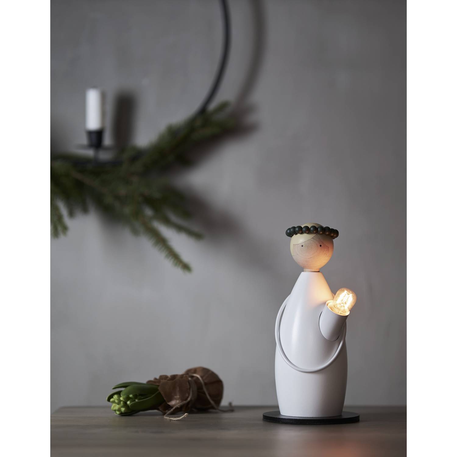 Adventstake Star Trading Lucia Classic Terne