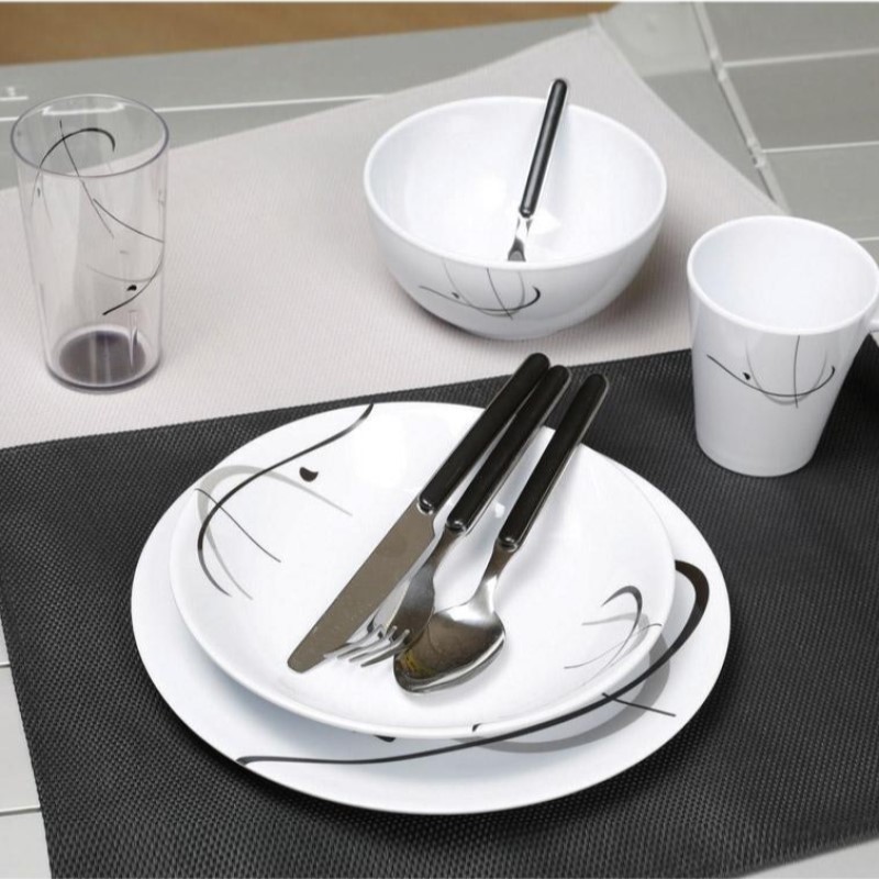 Bordbrikke Brunner Delicia 30x45 cm Sort