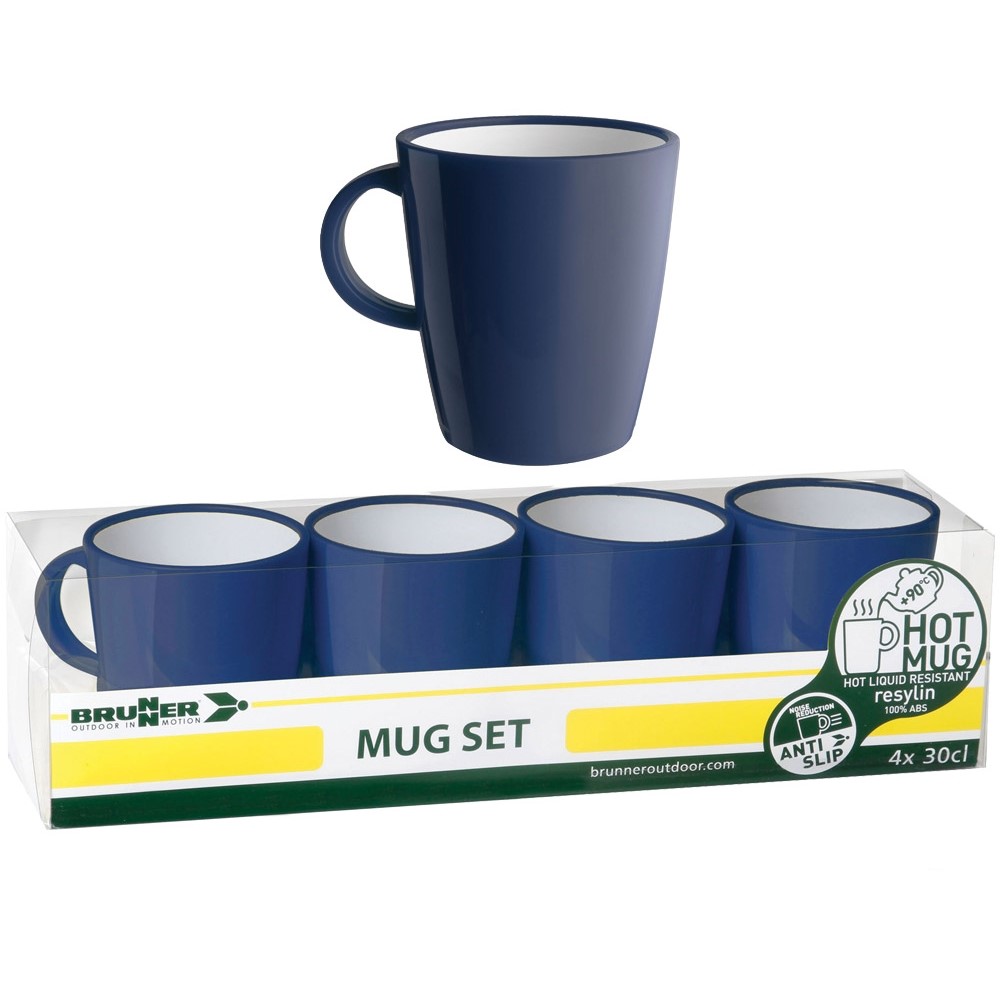 Krus Brunner Hot Mug Mørkblå