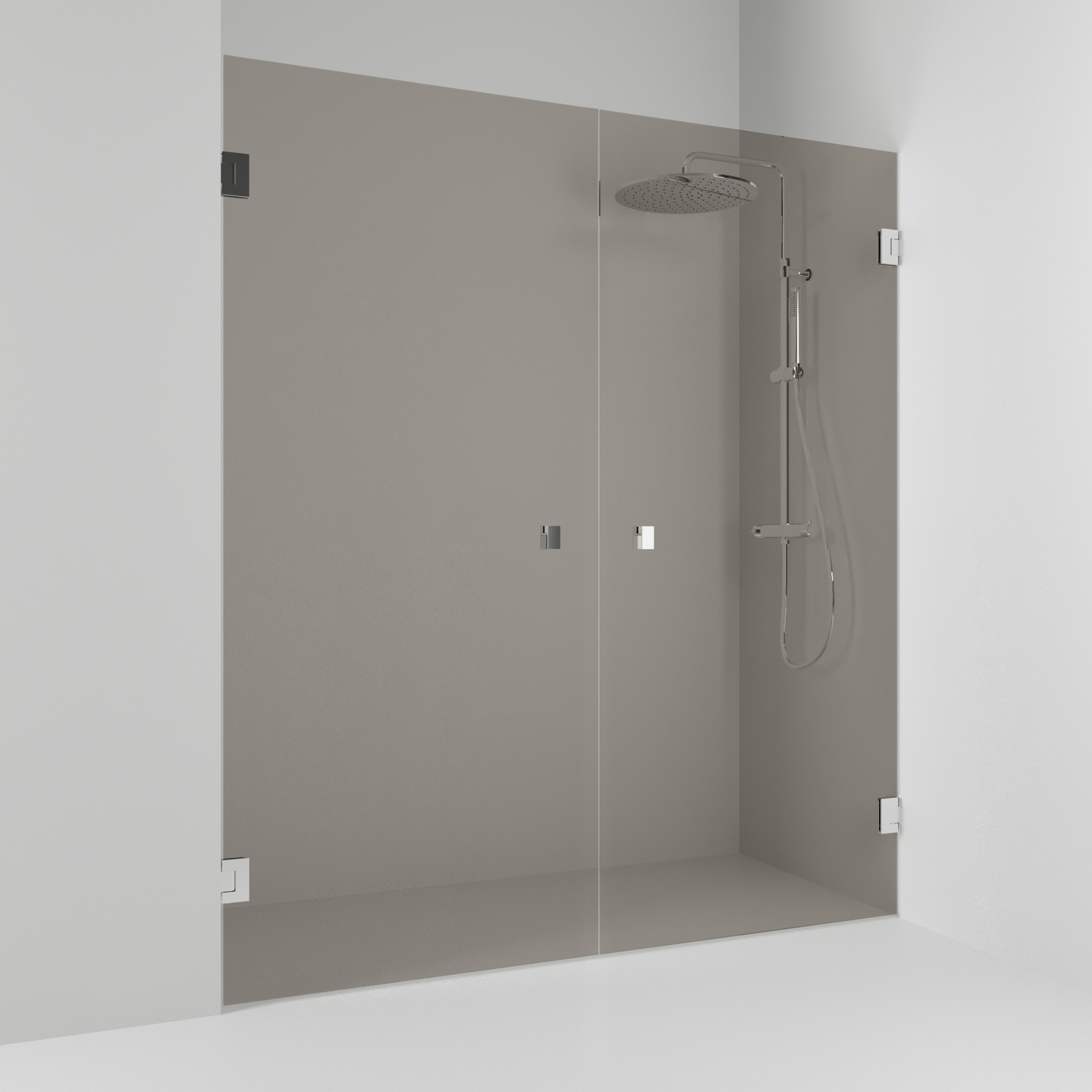 Duschdörr Svedbergs 180° Rak Dubbel | badrum - duschar - duschdorr | KakelKungen