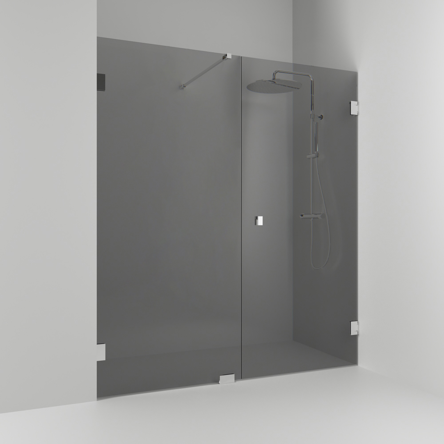 Duschdörr Svedbergs 180° Rak Kombi | badrum - duschar - duschdorr | KakelKungen