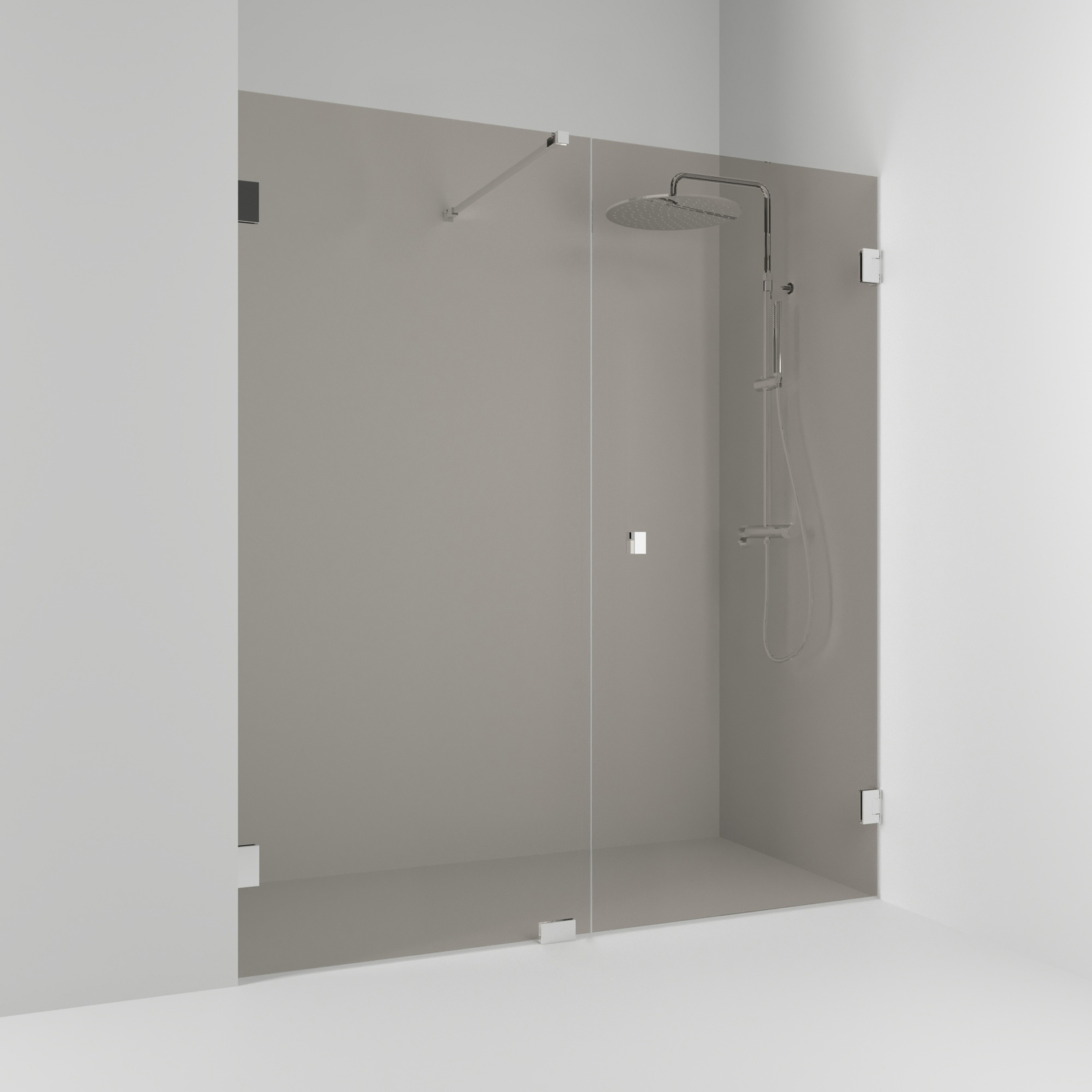 Duschdörr Svedbergs 180° Rak Kombi | badrum - duschar - duschdorr | KakelKungen