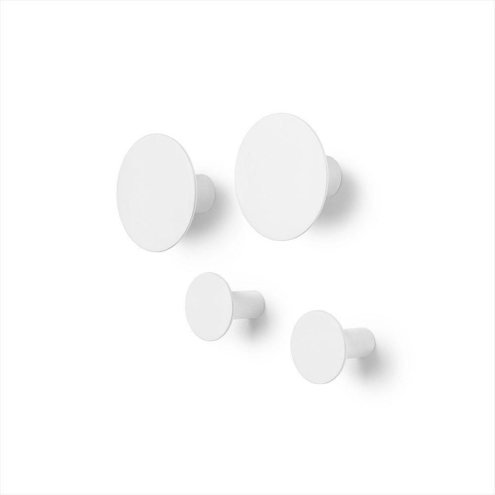 Väggknopp Blomus Ponto 4-Pack Lily White