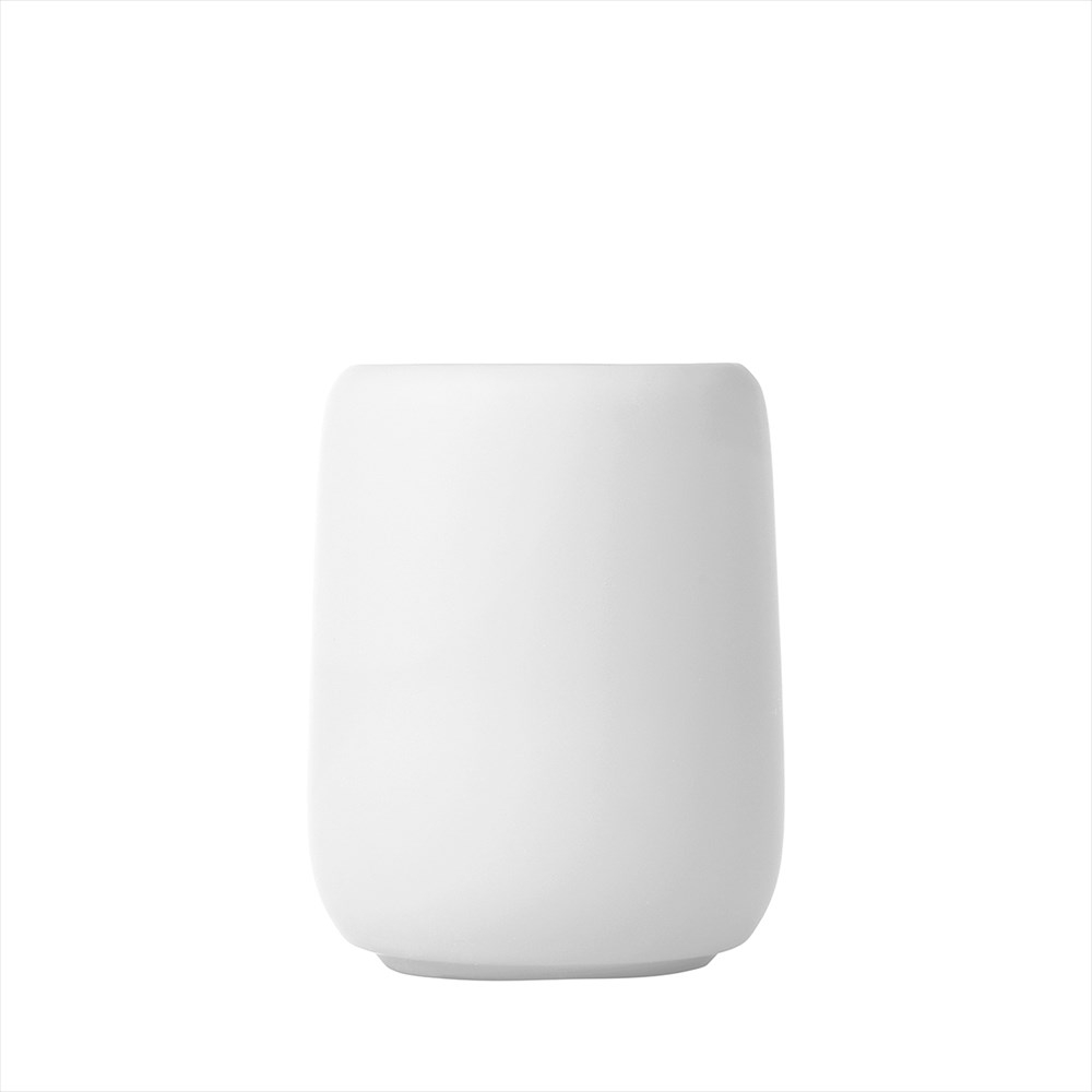 Tandborstmugg Blomus Sono Vit