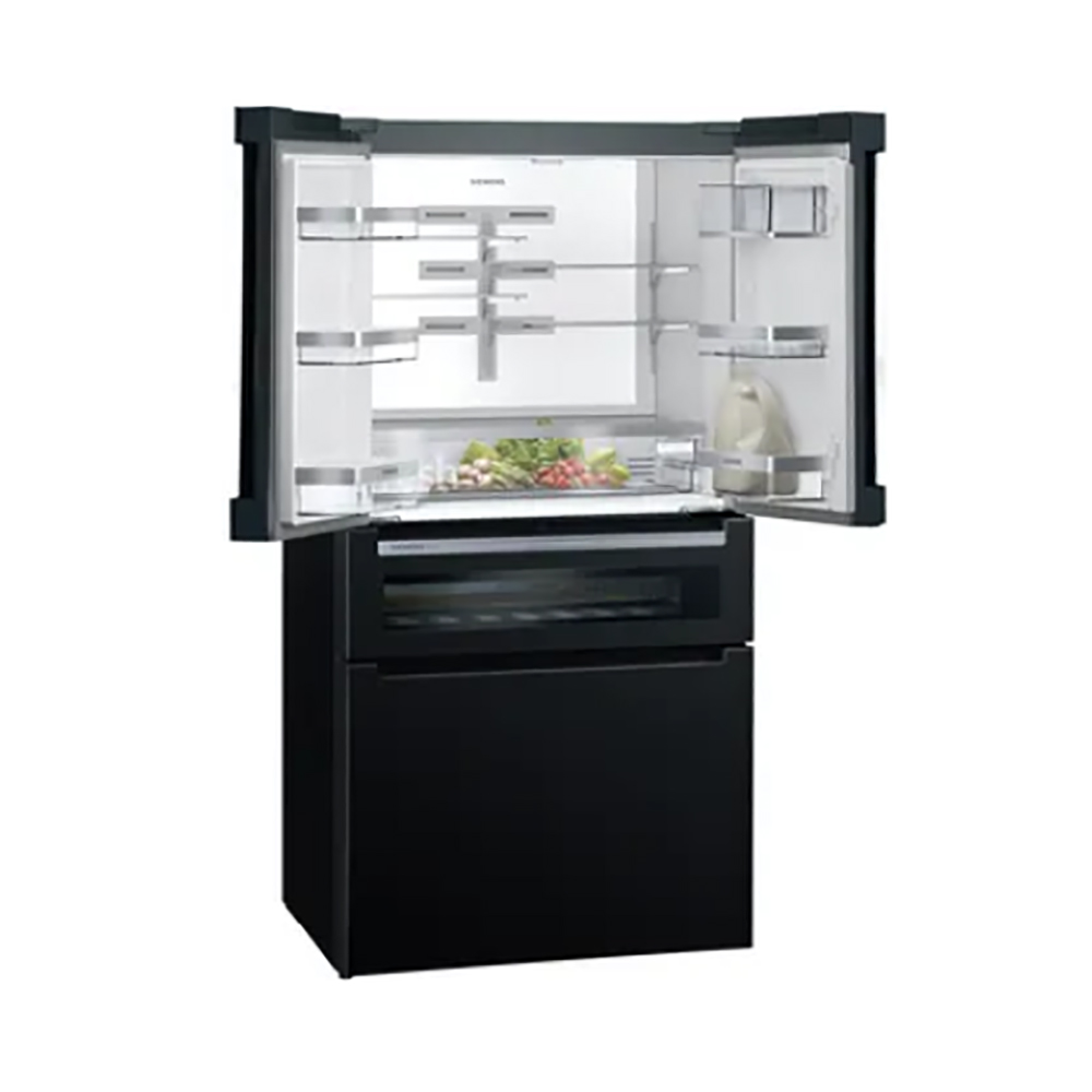 Side by Side Siemens KF96RSBEA iQ700 med Vinkjøler