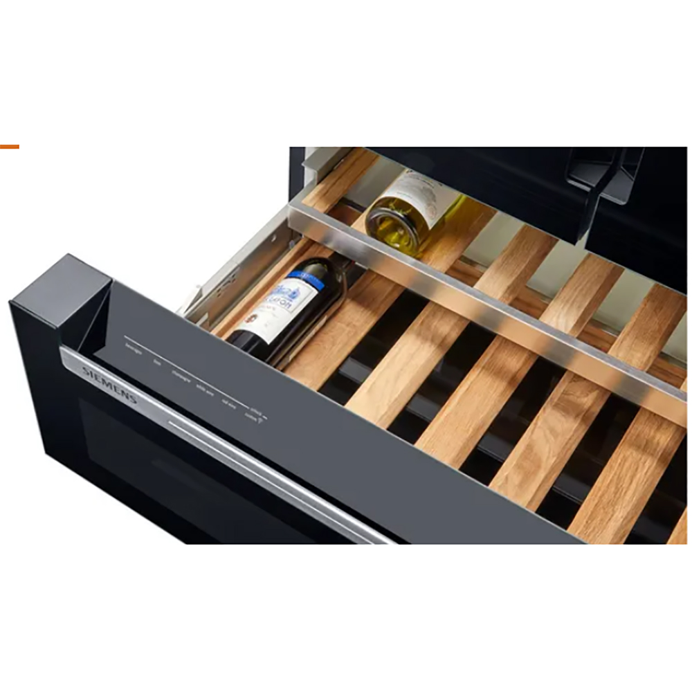 Side by Side Siemens KF96RSBEA iQ700 med Vinkjøler