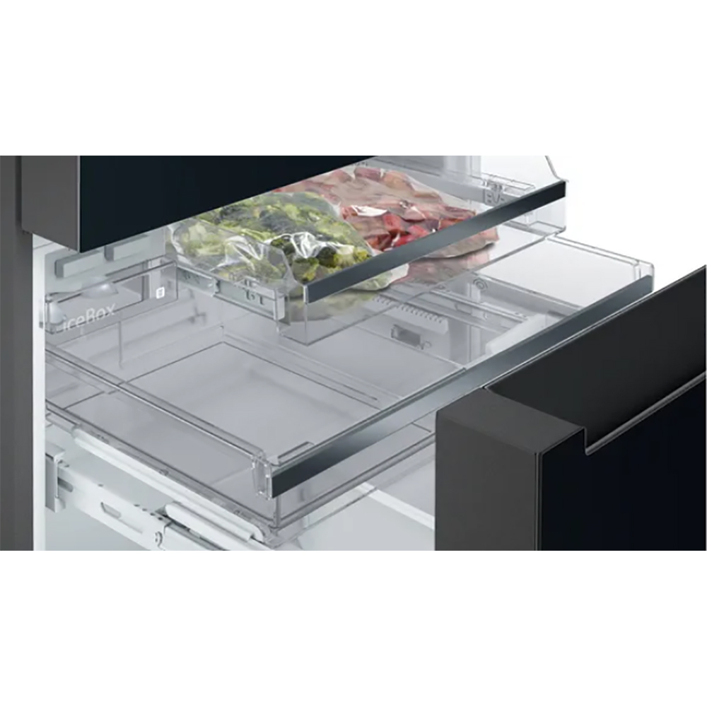 Side by Side Siemens KF96RSBEA iQ700 med Vinkjøler