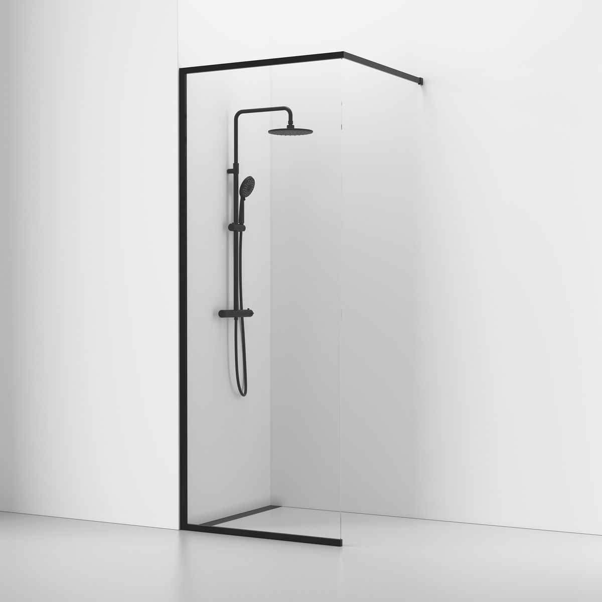 Duschvägg Svedbergs Langfoss Fast | badrum - duschar - duschvagg | KakelKungen