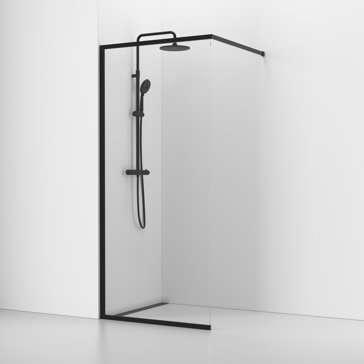 Duschvägg Svedbergs Langfoss Fast | badrum - duschar - duschvagg | KakelKungen