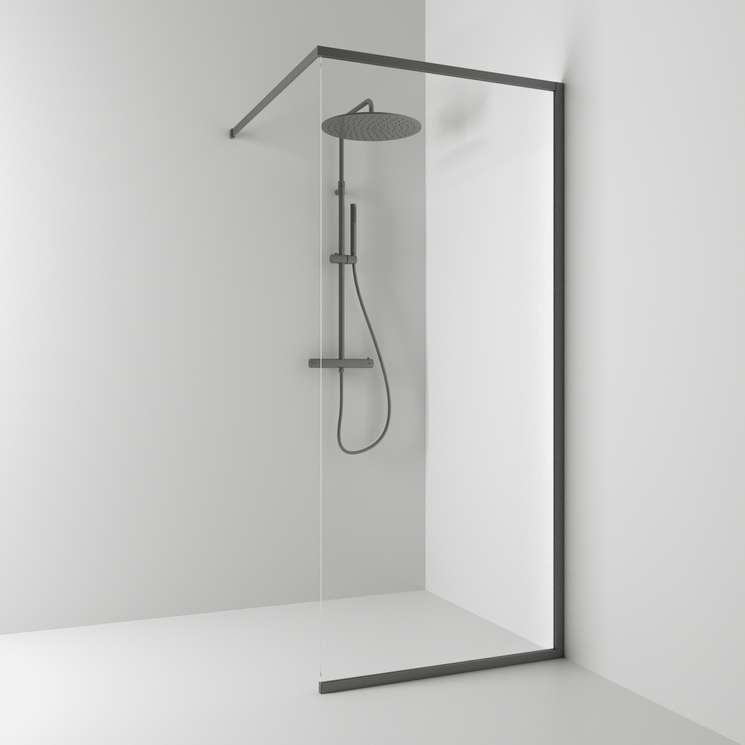 Duschvägg Svedbergs Langfoss Fast | badrum - duschar - duschvagg | KakelKungen