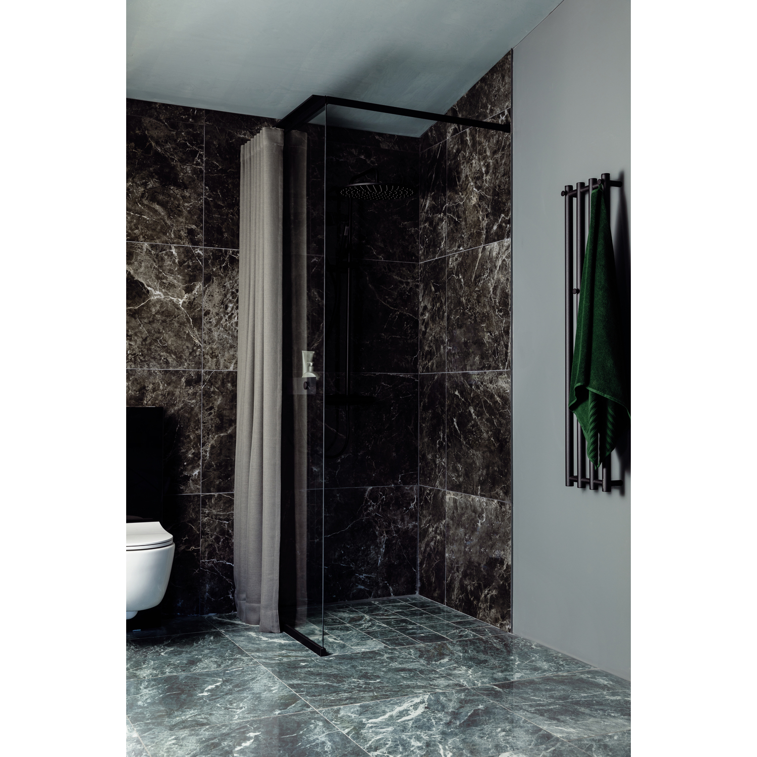 Duschvägg Svedbergs Langfoss Fast