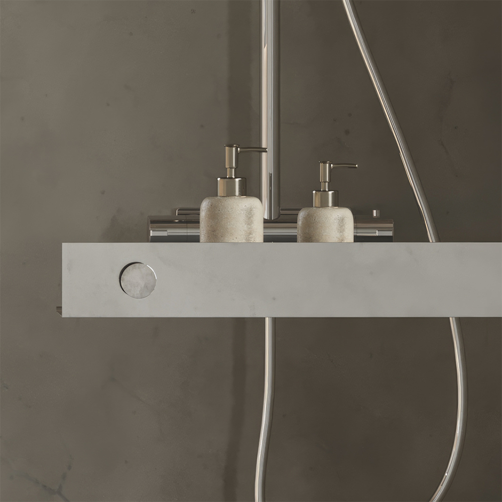 Duschvägg Svedbergs Langfoss Fast