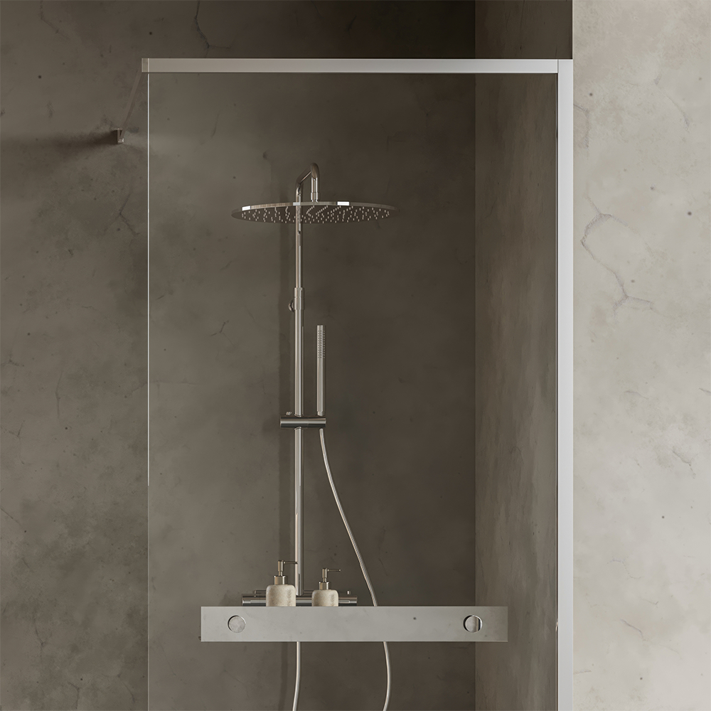 Duschvägg Svedbergs Langfoss Fast