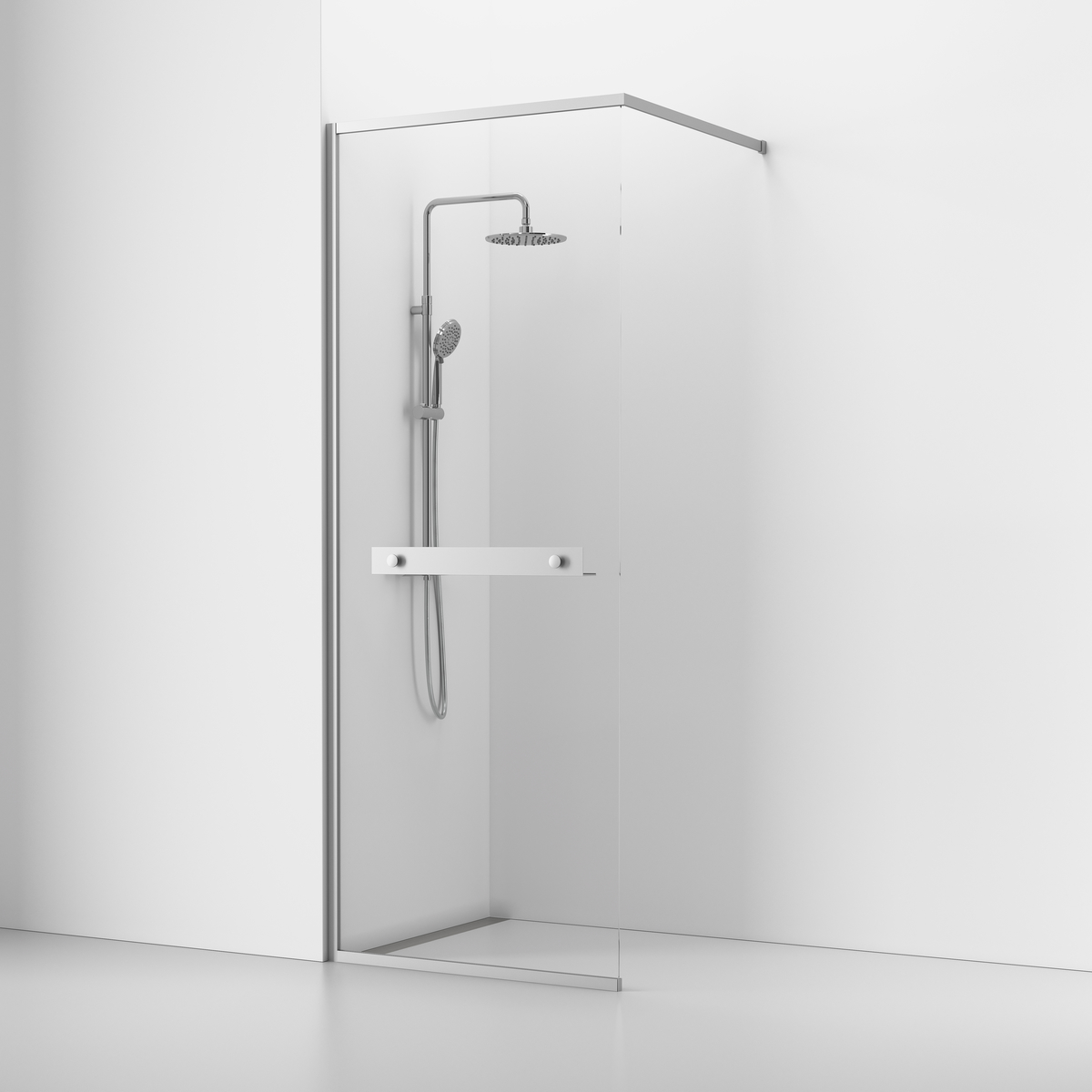 Duschvägg Svedbergs Langfoss Fast | badrum - duschar - duschvagg | KakelKungen