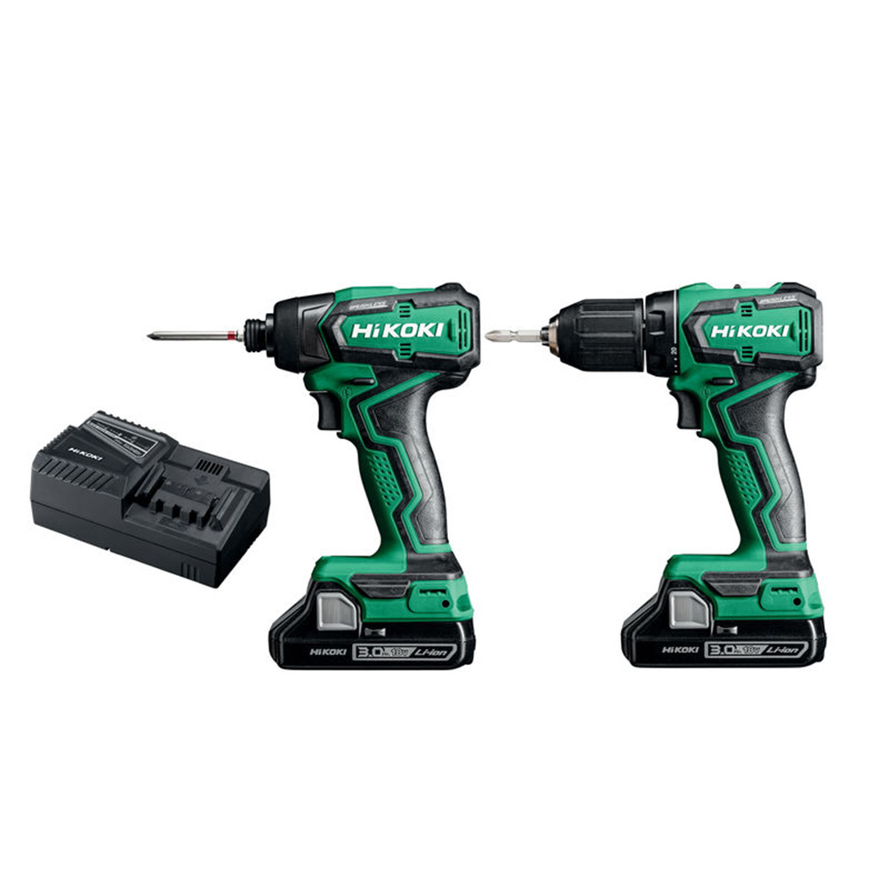 Verktygspaket Hikoki Power Tools COMBO KIT KC18DD 3AH HSC