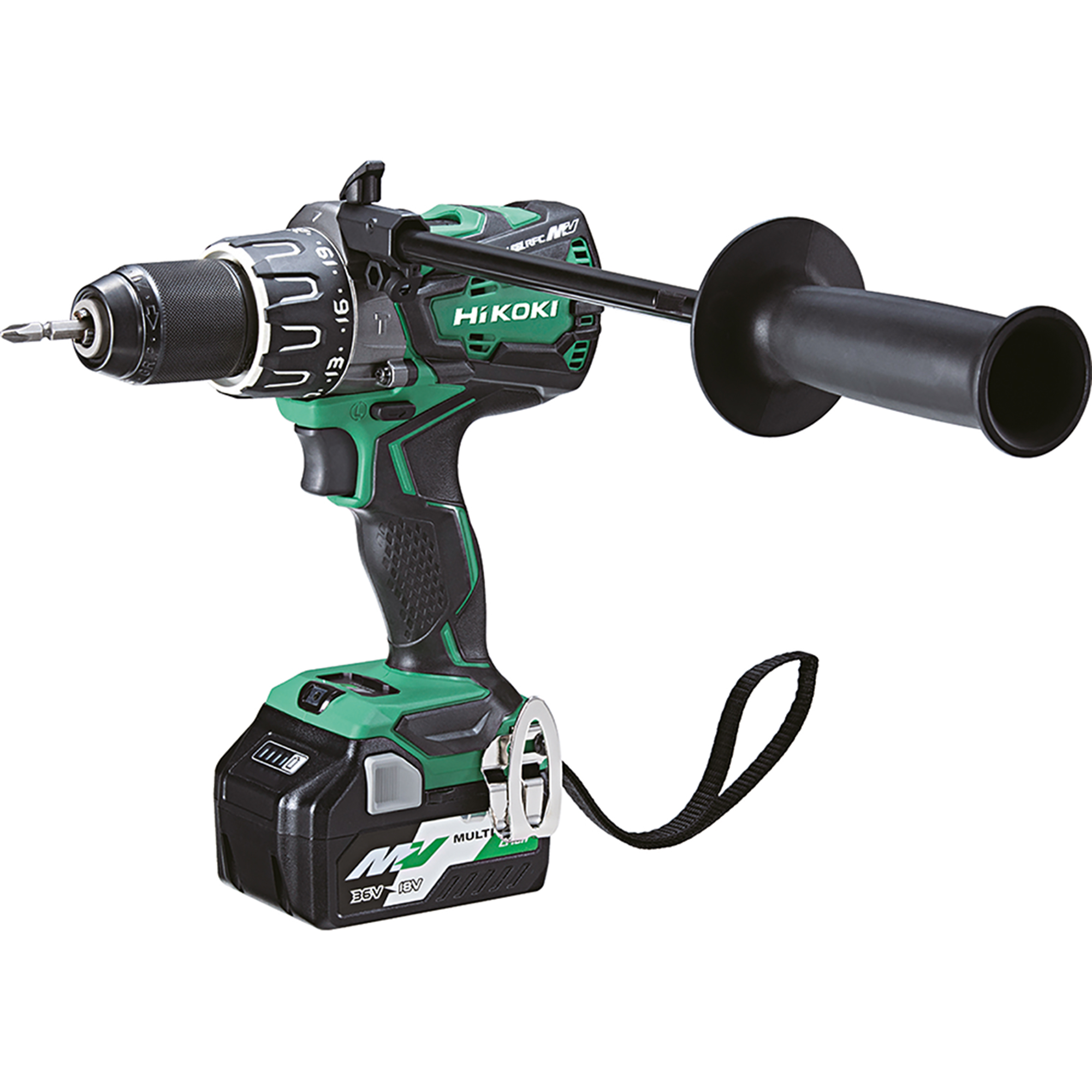 Slagborrmaskin Hikoki Power Tools DV36DA Med Batteri