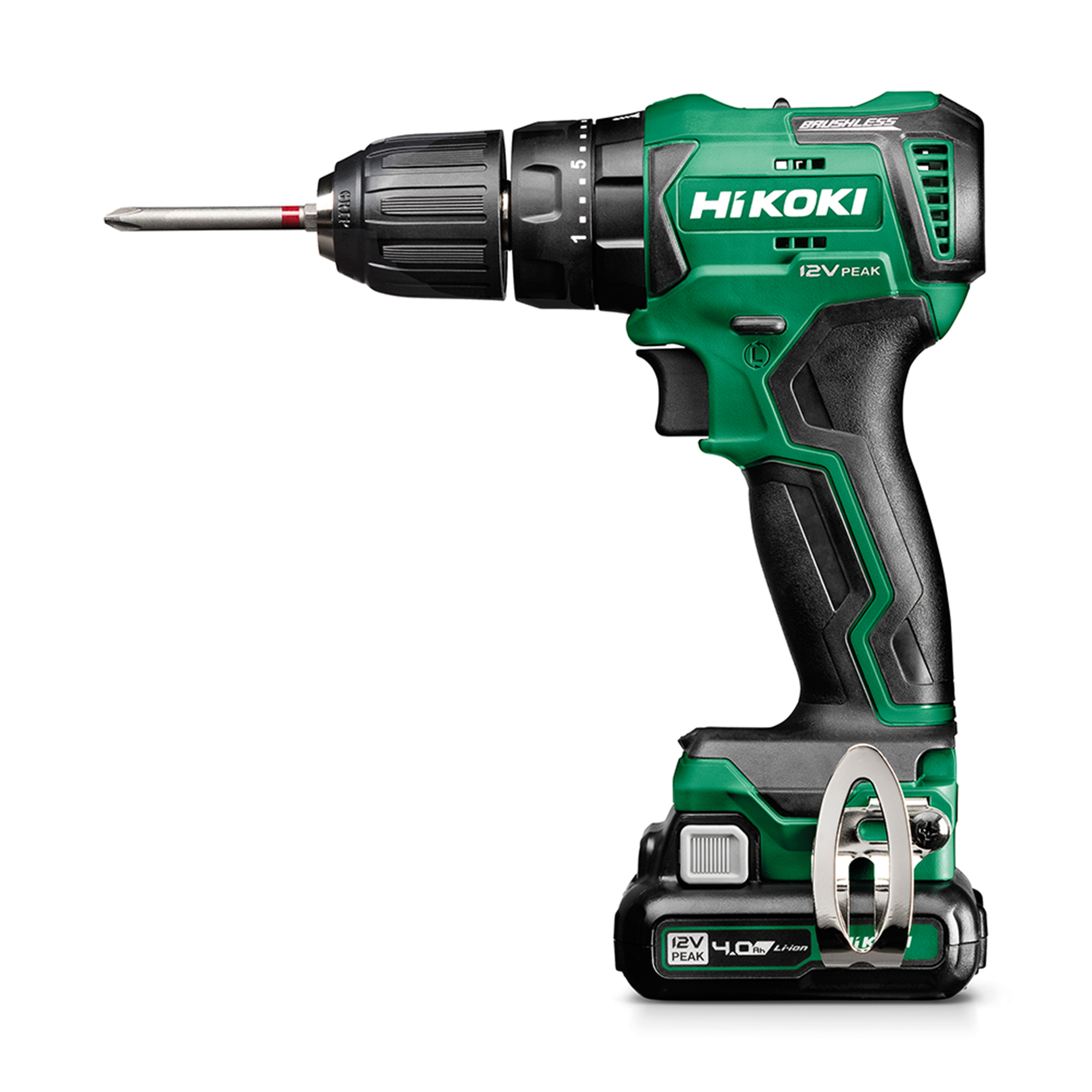 Slagborrmaskin Hikoki Power Tools DV12DD 4 Ah Med Batteri
