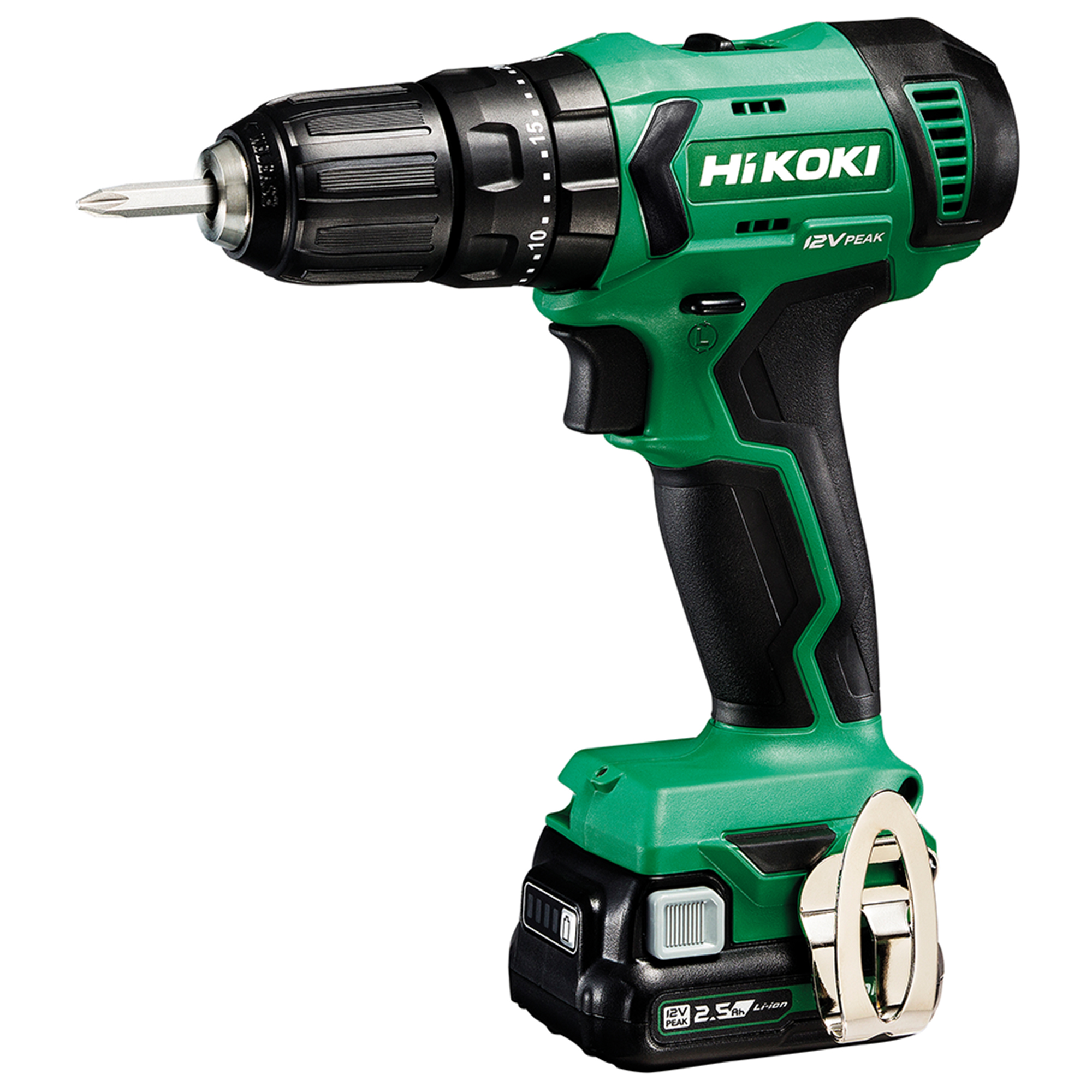 Slagborrmaskin Hikoki Power Tools DV12DA 2,5 Ah Med Batteri