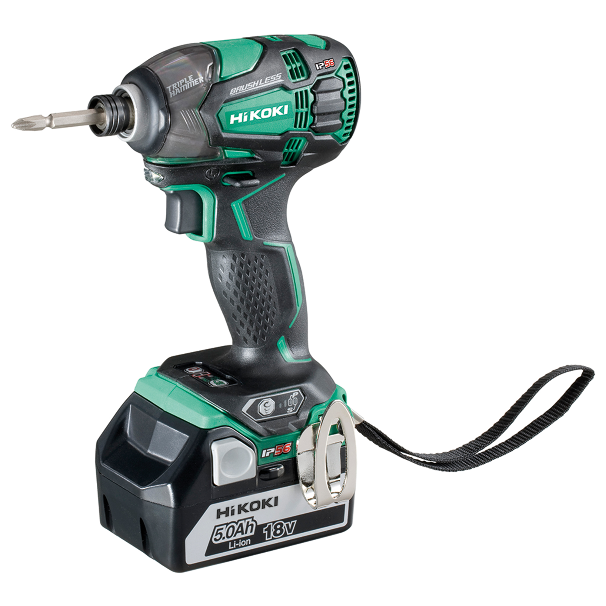 Slagskruvdragare Hikoki Power Tools WH18DBDL2 Med Batteri