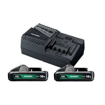 Batteripakke Hikoki Power Tools 18V 2 X Batterier+Lader