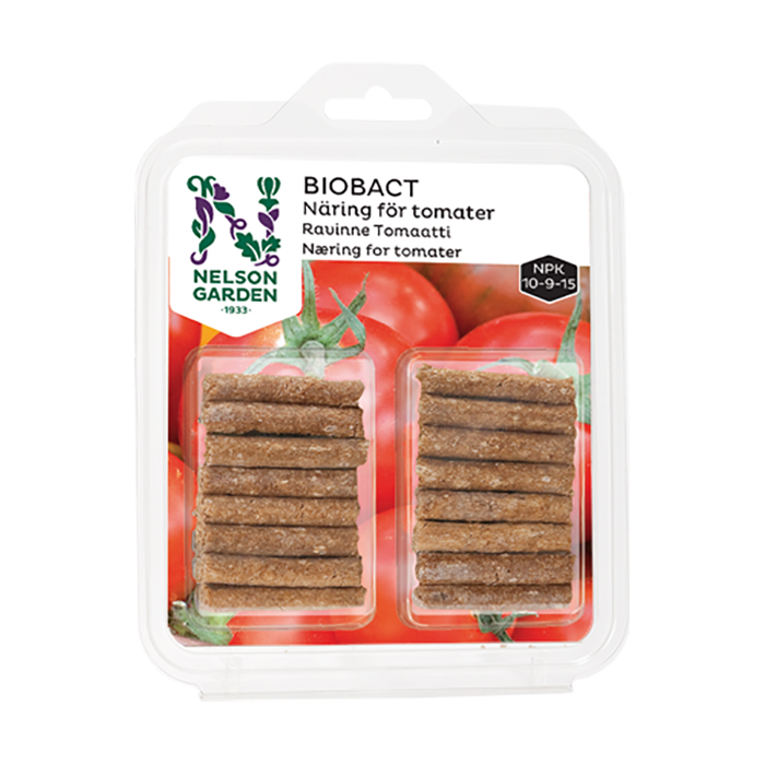 Biobact näringspinne Nelson Garden Tomat 16-pack