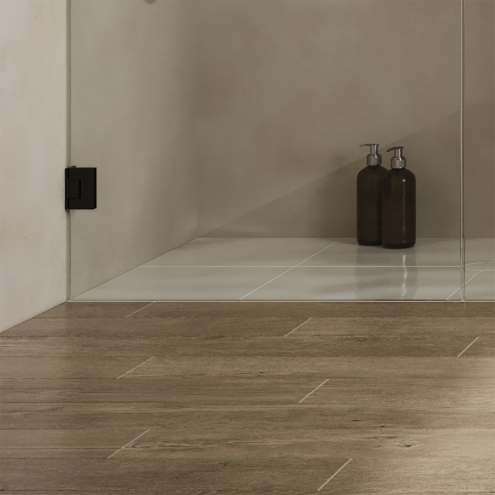 Duschdörr Svedbergs 180° Rak Dubbel