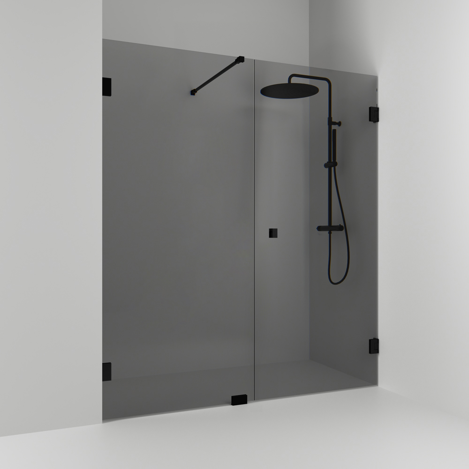 Duschdörr Svedbergs 180° Rak Kombi | badrum - duschar - duschdorr | KakelKungen